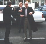 The rock stars arrive...